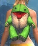 Guild Wars 2: Green Plush Quaggan Backpack Cove - изображение № 2