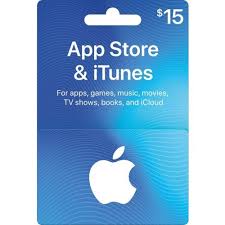 Подарочная карта iTunes 15 доллара США