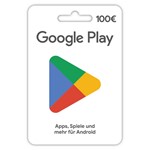 Подарочная карта Google Play на 100 евро.