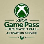 Служба активации пробной версии Xbox Game Pass Ultimate