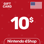 ⭐️Nintendo eShop 10$ (USD) США
