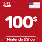 ⭐️Nintendo eShop 100$ (USD) США