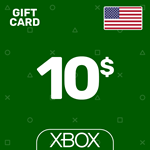 ⭐️Карта Пополнения Xbox 10$ (USD) США