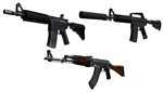 CS:2PRO MACROS - 3в1 АК47+М4А4+M4A1-S BLOODY+X7