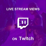 Twitch Live 100 views for 10 min Fast-Delivery
