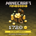 КлючMinecraft Minecoins 1720 монетРФ/МИР