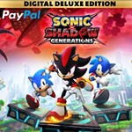 SONIC X SHADOW GENERATIONS Digital Deluxe PAYPAL STEAM