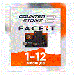 ⭐ FACEIT CS2 Premium подписка 1-12 месяцев + Plus