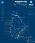 Карта Мальдив