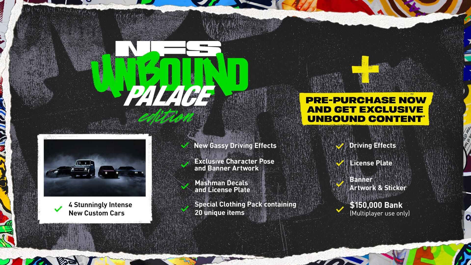 Nfs unbound palace edition что входит