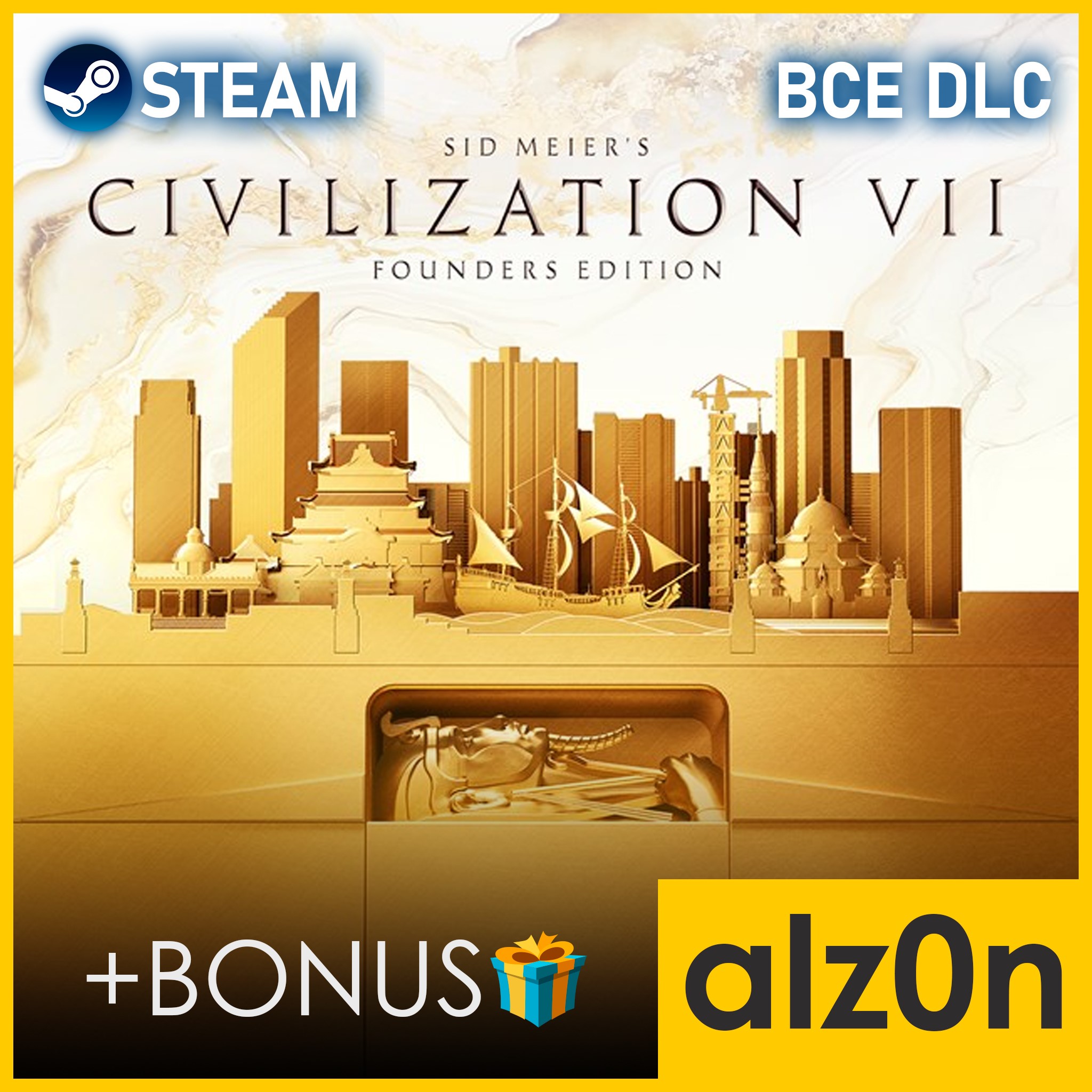 🟥Sid Meier's Civilization VII Founders Ed. [ВСЕ DLC]🧿