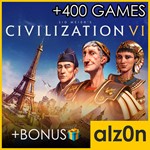 ・Sid Meier’s Civilization VI + 450 игр + ПОДАРОК・ПК