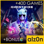 ・Ghostwire: Tokyo + 450 игр + ПОДАРОК・ПК・GAME PASS