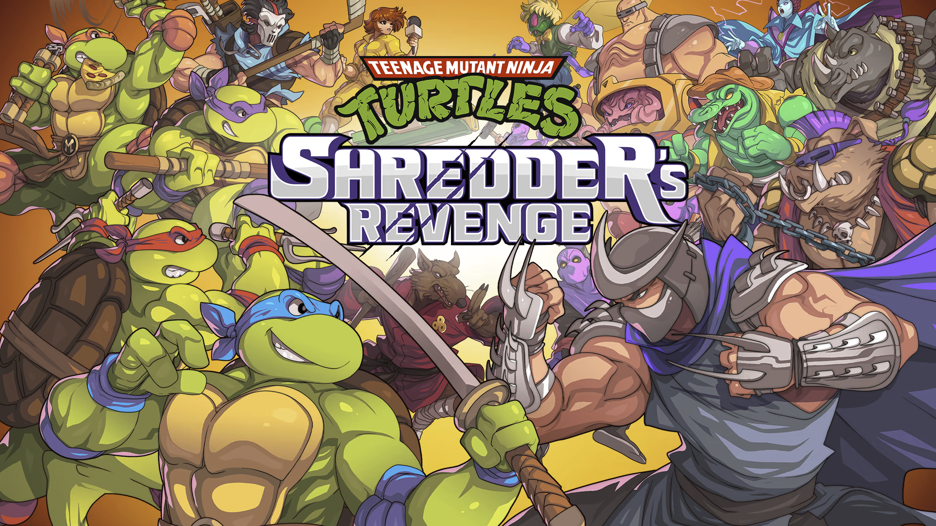 Новые черепашки ниндзя 2024. Teenage Mutant Ninja Turtles: Shredder’s Revenge. Шредер тмнт. Черепашки ниндзя Shredder Revenge. Черепашки ниндзя шредер Ревенж.