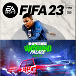 FIFA 23 (STEAM)  + Need for Speed Unbound Palace E