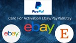 Card For eBay/Etsy/Github️Europe/UK Activation