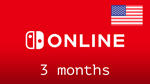 Nintendo Switch Online 3 месяцев (USA) - КЛЮЧ СРАЗУ