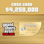 GTA Online: платежная карта «Акула-кит»/PS4 USA КЛЮЧ️