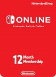 Nintendo Switch Online 12 месяцев (USA) - КЛЮЧ СРАЗУ