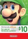Nintendo eShop Gift Card 10$ USA