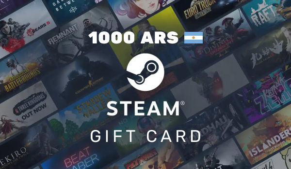 ✅Steam 1000 ARS (Аргентина) ✅ Мгновенно