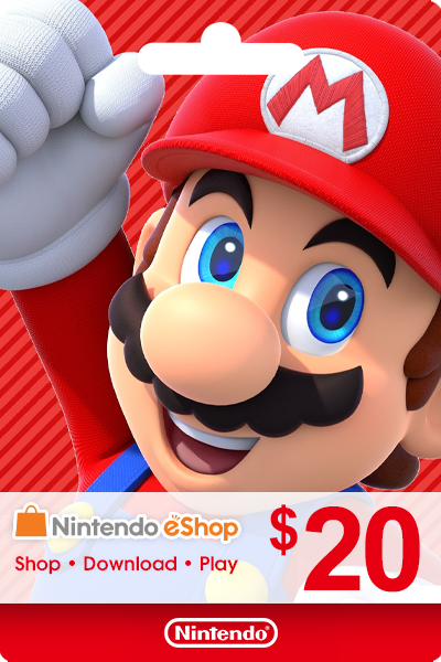 ✅Nintendo✅Gift Card - 20$ (USA) Мгновенно