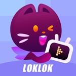 LOKLOK Счет Premium Shared 25 дней