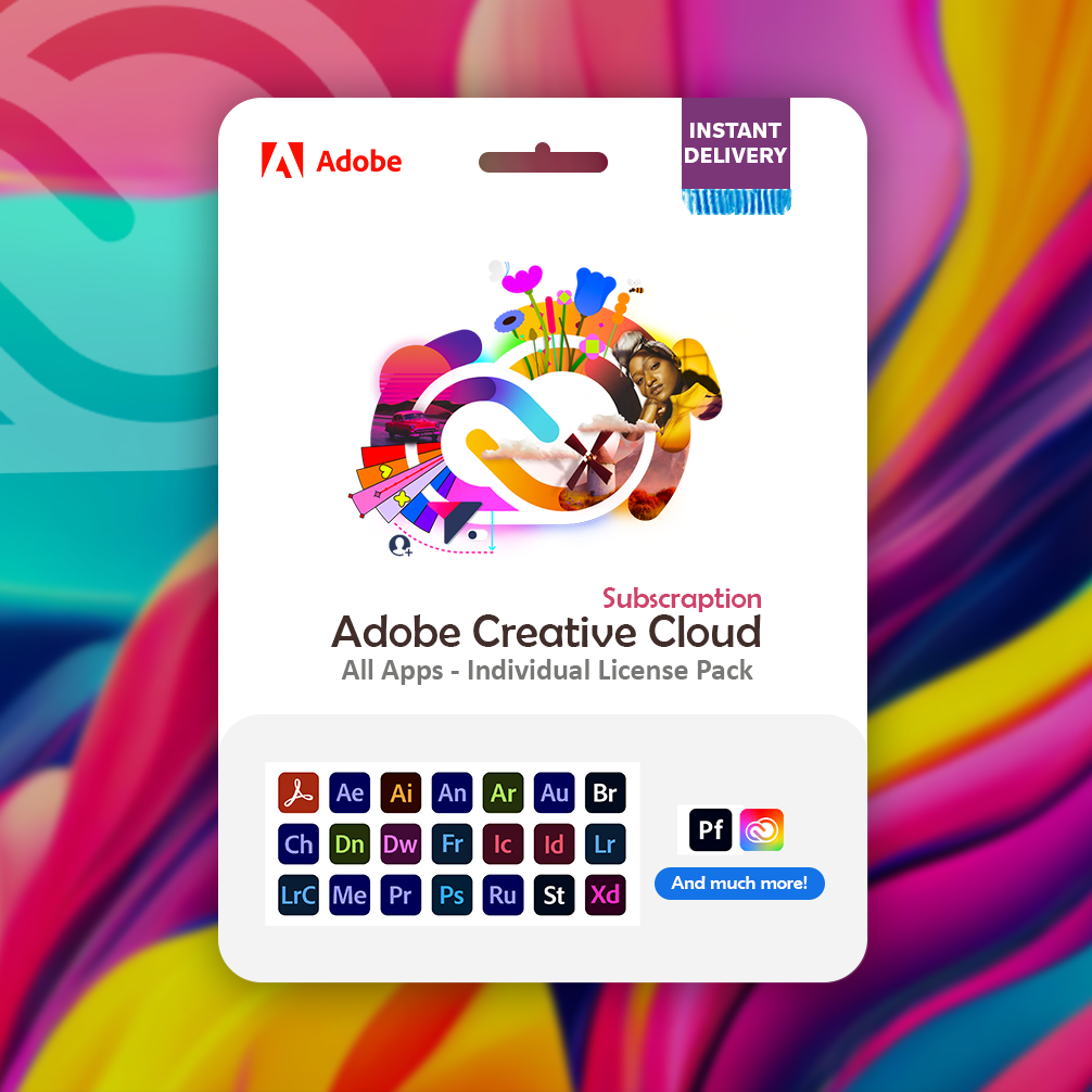 🔴 КЛЮЧ ADOBE CREATIVE CLOUD на 1 месяц 🔑