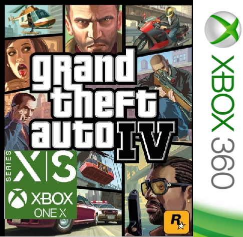 ☑️⭐GRAND THEFT AUTO IV XBOX +DLC⭐ГТА 4⭐ГТА4⭐GTA 4 XBOX⭐