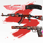 CS:GO20-555 СЛУЧАЙНЫХ СКИНОВПОДАРОК - изображение № 2