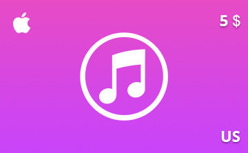 Подарочная карта iTunes 5 долл. US-регион