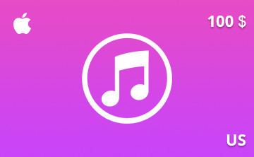 Подарочная карта iTunes 100 долл. US-регион