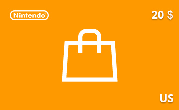 Подарочная карта Nintendo eShop 20 долл. US-регион