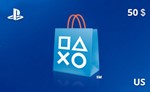Подарочная карта PlayStation Network 50 долл. US