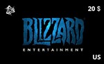 Подарочная карта Battle.net Balance 20 долл. US-регион