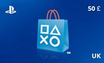 Подарочная карта PlayStation Store 50 фунт. UK-регион