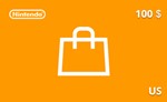Подарочная карта Nintendo eShop 100 долл. US-регион