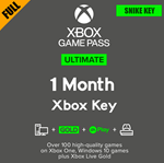  Xbox Game Pass ULTIMATE 1 Месяц + Продление USA 