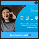 Skype Ваучер $10