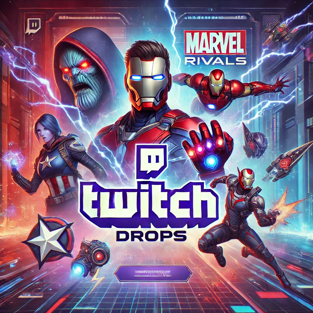 🎮Marvel Rivals➤TWITCH DROPS➤СЕЗОН 0-1➤12 ПРЕДМЕТОВ