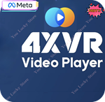 4XVR Video Player Premium Oculus Quest 1/2/3/Pro Ключ