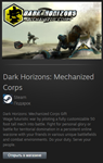 Dark Horizons: Mechanized Corps STEAM Gift - Global - изображение № 2