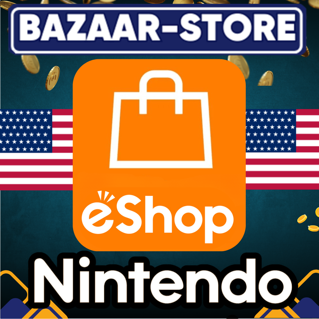 Купить ?24/7 АВТО ⬛ПОДАРОЧНАЯ КАРТА⬛Nintendo eShop⬛10-500$⬛ недорого, выбор у разных продавцов с разными способами оплаты. Моментальная доставка.