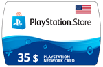 Карта PlayStation(PSN) 35$ USD (Долларов) США