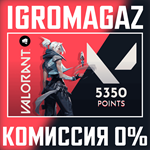 Карта пополнения Valorant Points 5350 VP РОССИЯ