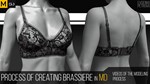 The process of creating brassiere in Marvelous designer
