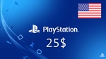 Playstation Network (PSN)    25$(US) [Без комиссии]