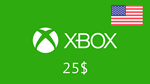  Xbox Gift Card - 25$ (USA) [Без комиссии]
