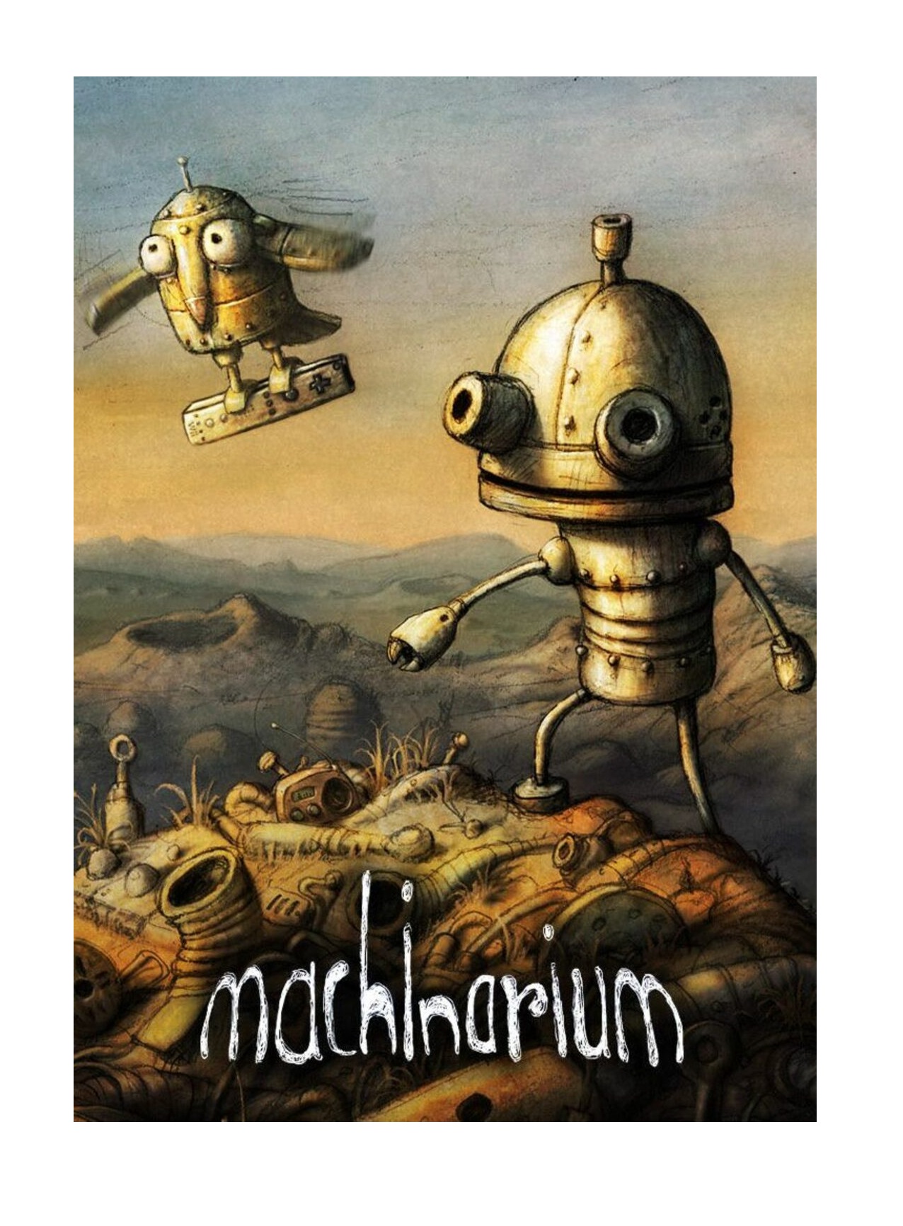 Квест про робота. Машинариум Amanita Design. Machinarium 2 Аманита десинг. Якуб Дворски Машинариум. Machinarium Collector's Edition обложка.