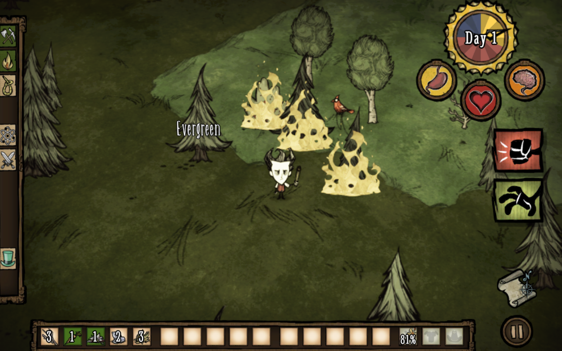 Don t pocket edition на андроид. Don't Starve. Донт старв игра. Взломанная версия don't Starve. Донт старв покет эдишн.